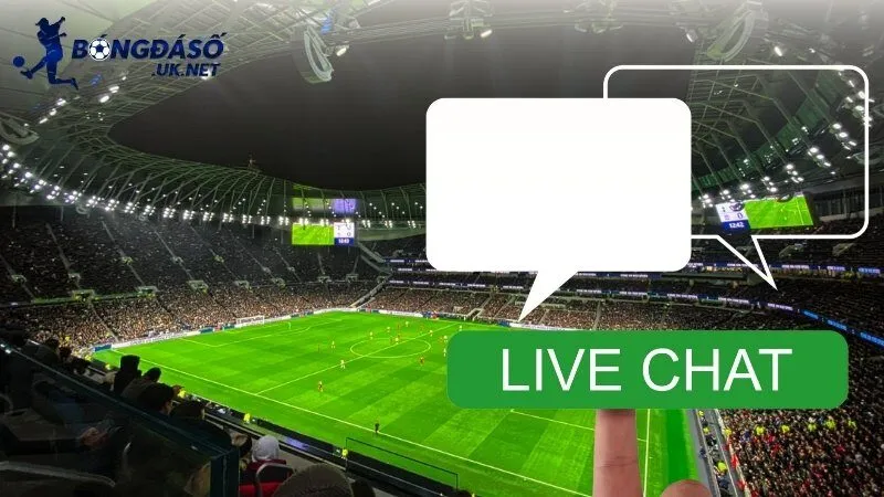 Liên hệ Bongdaso qua Live Chat trên website